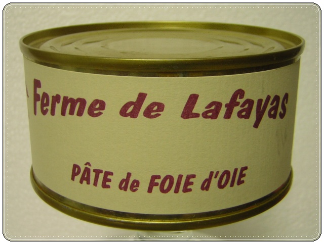 Paté de foie d'oie 50% foie gras 190 g